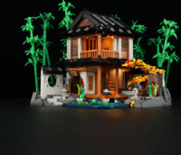 Lumibricks L9075 Bambuszház 2432 Darabos Építőjáték