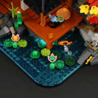 Lumibricks L9075 Bambuszház 2432 Darabos Építőjáték