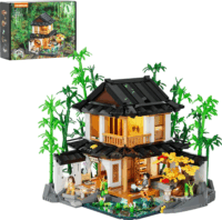 Lumibricks L9075 Bambuszház 2432 Darabos Építőjáték