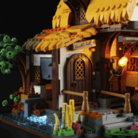 Lumibricks F9061 Középkori Vízimalom 1278 Darabos Építőjáték