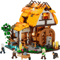 Lumibricks F9061 Középkori Vízimalom 1278 Darabos Építőjáték