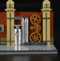Lumibricks F9067 Steampunk Motorkerékpáros Üldözés 424 Darabos Építőjáték