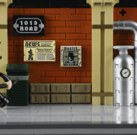 Lumibricks F9067 Steampunk Motorkerékpáros Üldözés 424 Darabos Építőjáték