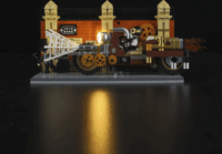 Lumibricks F9067 Steampunk Motorkerékpáros Üldözés 424 Darabos Építőjáték