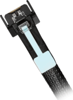 Icy Dock MB414L-B PCIe Kábel 0.5m (MCIO x4 SFF-TA-1016 - MCIO x4 SFF-TA-1016)