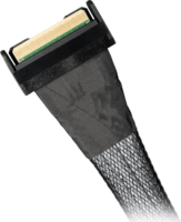 Icy Dock MB413L-B PCIe kábel 0.5m (MCIO x8 SFF-TA-1016 - 2x MCIO x4 SFF-TA-1016)