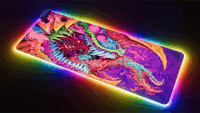 HYTE CNVS Hyper Beast 2 Limited Edition RGB Gaming Egérpad 900 x 370mm - Mintás