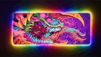 HYTE CNVS Hyper Beast 2 Limited Edition RGB Gaming Egérpad 900 x 370mm - Mintás