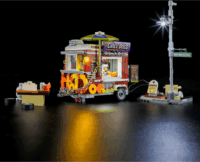 Lumibricks F9046 Chili Dog Utánfutó 418 Darabos Építőjáték