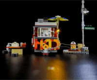 Lumibricks F9046 Chili Dog Utánfutó 418 Darabos Építőjáték