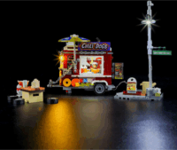 Lumibricks F9046 Chili Dog Utánfutó 418 Darabos Építőjáték