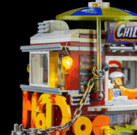 Lumibricks F9046 Chili Dog Utánfutó 418 Darabos Építőjáték