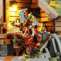 Lumibricks F9035 Hegyi Kunyhó 867 Darabos Építőjáték