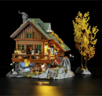 Lumibricks F9035 Hegyi Kunyhó 867 Darabos Építőjáték