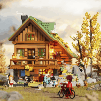 Lumibricks F9035 Hegyi Kunyhó 867 Darabos Építőjáték