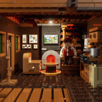 Lumibricks F9035 Hegyi Kunyhó 867 Darabos Építőjáték