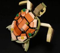 Lumibricks F9072 Teknős-Zátony Álom 593 Darabos Építőjáték