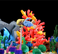 Lumibricks F9072 Teknős-Zátony Álom 593 Darabos Építőjáték