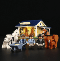 Lumibricks F9080 Lóistálló 973 Darabos Építőjáték