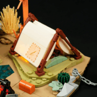 Lumibricks F9076 Cowboy-Tábor 542 Darabos Építőjáték