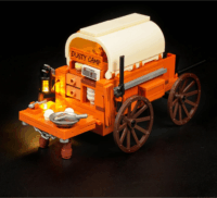 Lumibricks F9076 Cowboy-Tábor 542 Darabos Építőjáték