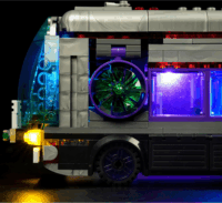 Lumibricks F9060 Cyberpunk Neoncity Jövőbusz 605 Darabos Építőjáték