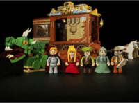 Lumibricks L9063 Középkori Csapatszállító Kocsi 1248 Darabos Építőjáték