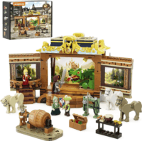 Lumibricks L9063 Középkori Csapatszállító Kocsi 1248 Darabos Építőjáték