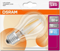 Ledvance Osram STAR CL A FIL 60 LED Körte izzó 7W 806lm E27 - Hideg fehér