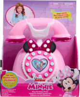 Just Play Disney Junior Minnie Egér telefon fény és hangeffektekkel - Rózsaszín