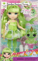 MGA Entertainment Rainbow High Littles Fantasy Fairies - Emerald babák