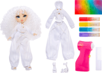 MGA Entertainment Rainbow High Air Brush & Create - Zöld szemű baba