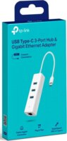 TP-Link UE330C USB-C HUB 3x USB-A + Gigabit Ethernet - Fehér
