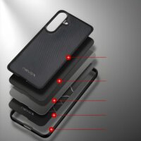 Nevox StyleShell NYLO Samsung Galaxy S25 FE Telefon tok - Fekete
