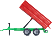 Siku 2881 Farmer Tandem Tengelyes Utánfutó 1:32