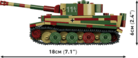 COBI Pz.Kpfw. VI Tiger Ausf. E Tank 422 darabos Építőjáték