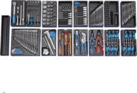 Gedore 2657708 Műhelykocsi + 207db-os szerszámkészlet