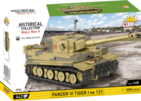 COBI Panzer VI Tiger I no 131 Tank 422 Építőjáték