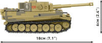 COBI Panzer VI Tiger I no 131 Tank 422 Építőjáték