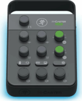 Mackie 2053280-01 RGB Keverőpult Mixer Streameléshez és tartalomgyártáshoz - Fekete