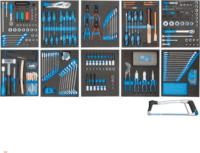 Gedore 2980304 Műhelykocsi + 308 db-os szerszámkészlet