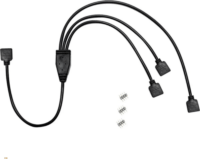 Inter-Tech 88885466 Ventilátor RGB Y kábel 48cm - Fekete