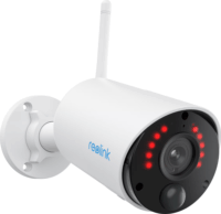 Reolink Argus Eco B320 3MP kültéri és beltéri okos Bullet Kamera + napelem - Fehér