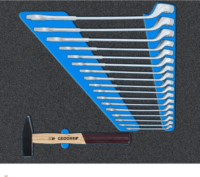 Gedore 3100197 Műhelykocsi + 172 db-os szerszámkészlet