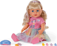 ZAPF Creation BABY born® Carla Fésülködős Baba 43cm