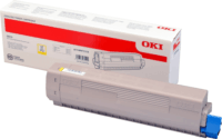 OKI 46471113 Eredeti Toner - Sárga