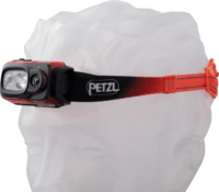 Petzl SWIFT RL Akkus LED Fejlámpa 1100 Lumen - Narancssárga