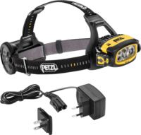 Petzl Duo S Akkus LED Fejlámpa 1100 Lumen - Fekete / Sárga