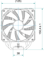 EKL 22227 PWM Univerzális CPU Hűtő