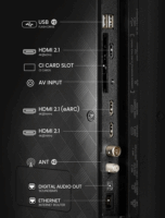 Hisense 43" 43E77Q 16:9 4K UltraHD QLED Smart TV